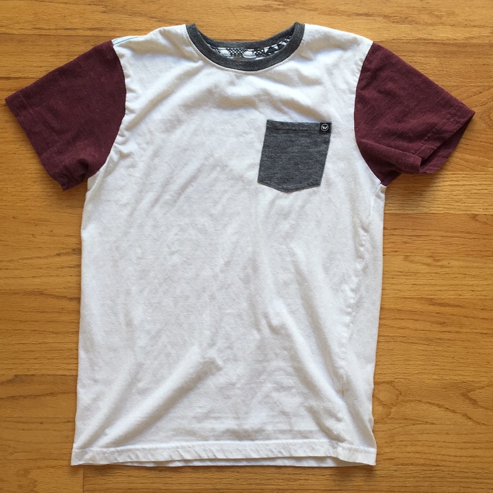 Boys size large 12-14 color block short sleeve tee